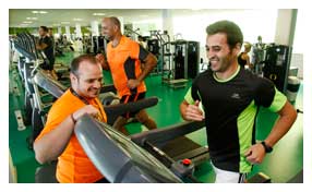 Los gimnasios Máis que Auga cuentan con tres salas de fitness Vigo