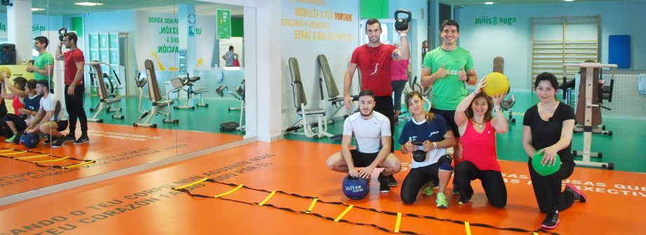 Usuarios de fitness en gimnasios Vigo